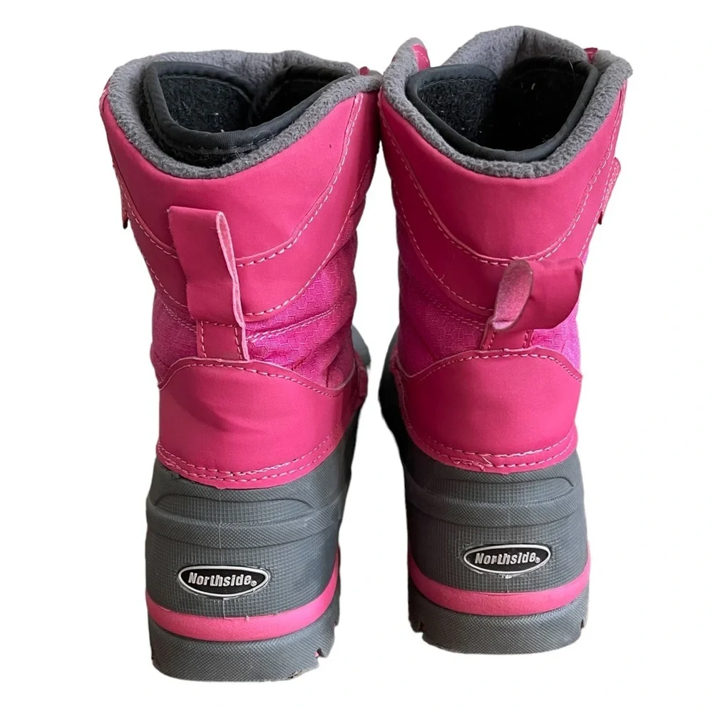 Northside Pink & Gray  Fuchsia/ Coral 3M Thinsulate Insulation Snow/Winter Boots